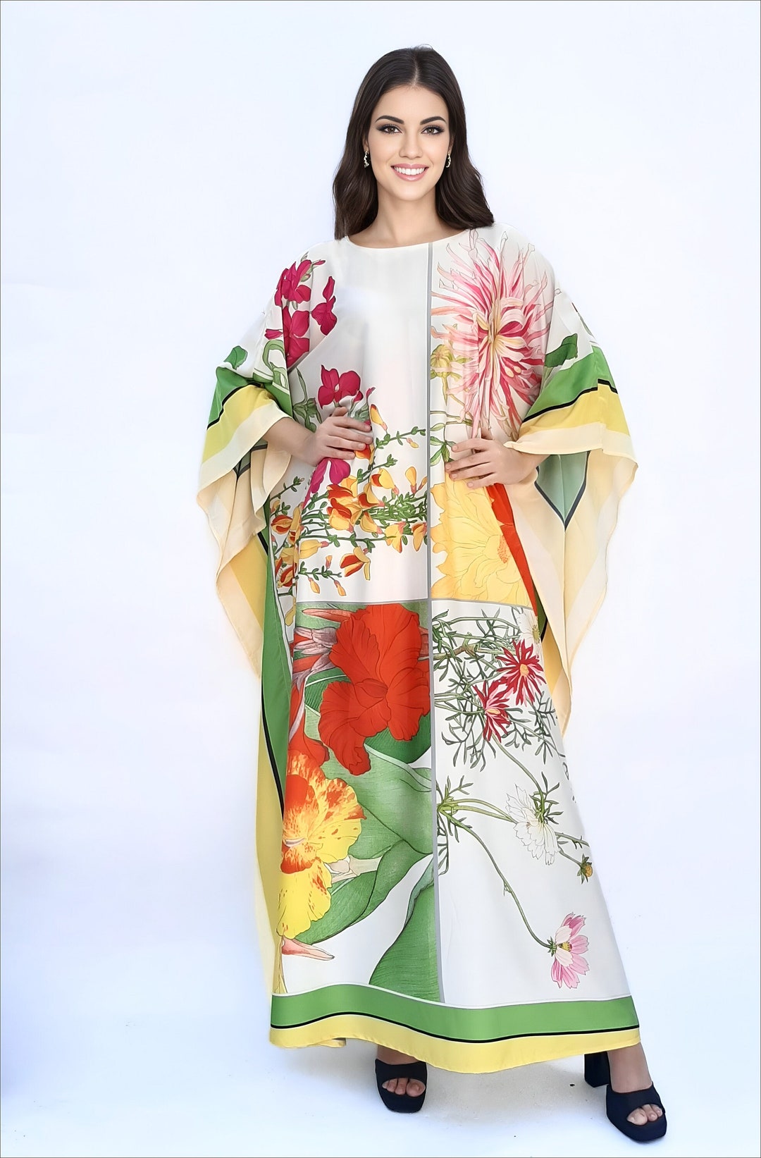 Modern Designer Kaftan Wedding Gown
