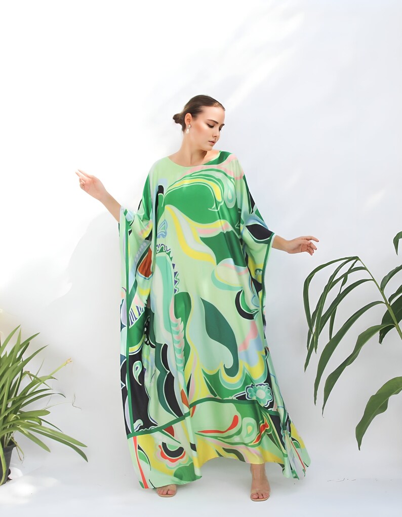 SAMANTHA GREEN KAFTAN