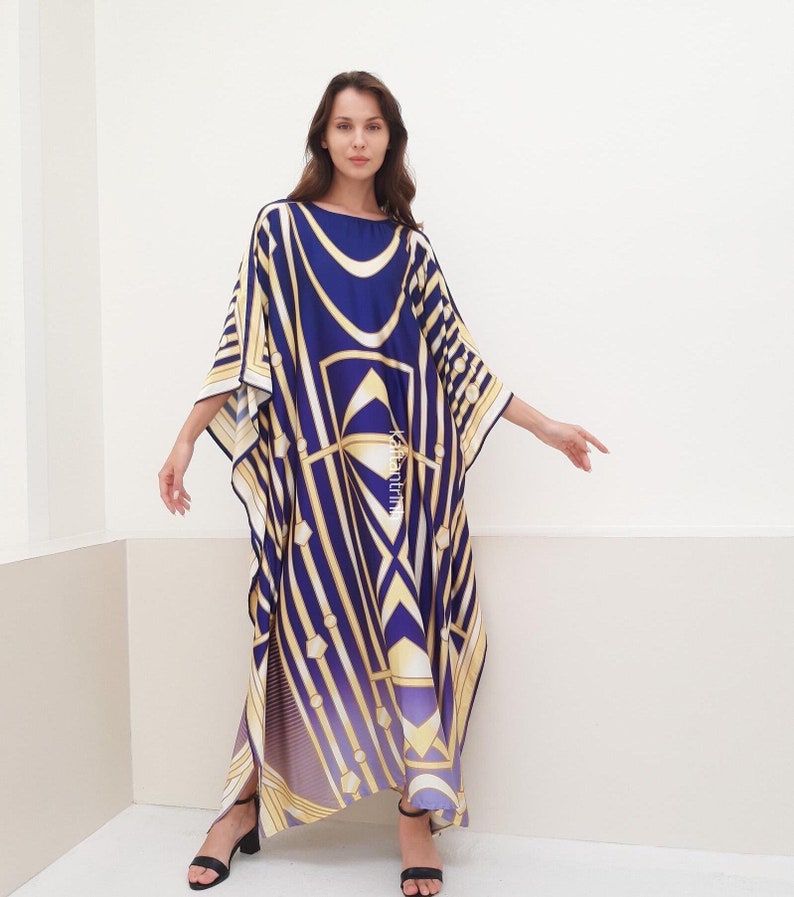 silk caftan