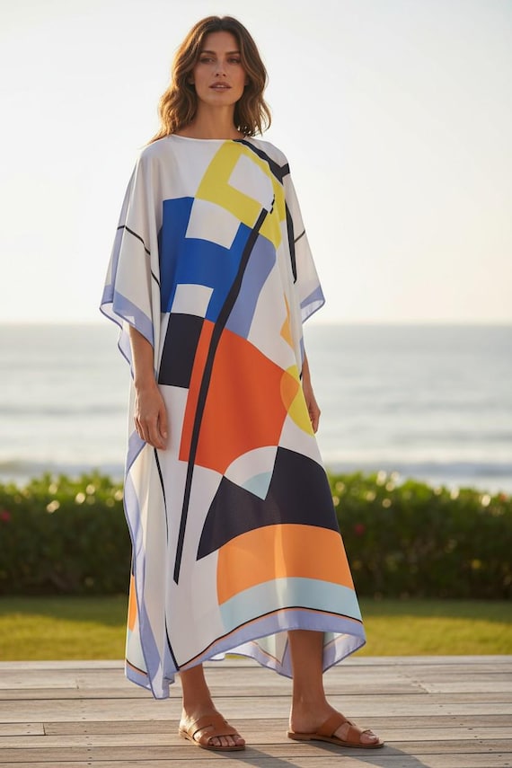 summer kaftan dresses How to Wear a Dress Style This  Passion Lilie Low MOQ Saltwater Summer Handwoven Kala Cotton
