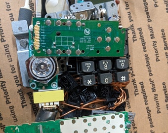 Reclaimed electronic parts and bits subscription box!