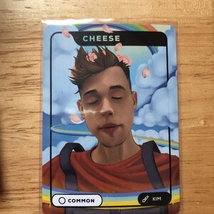 CREO Cheese Sammler Karte Mario N64 Trading Cards