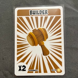 Cartes Hermitcraft JCC 1re et 2e édition (simples) X2 cartes objet CREO