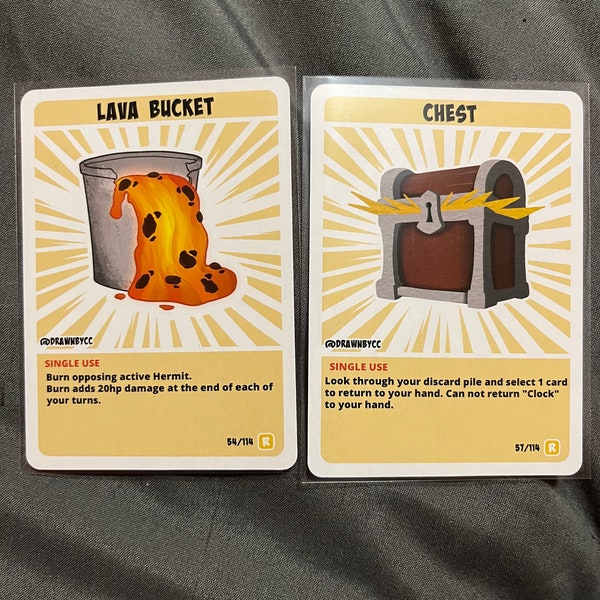 Hermitcraft TCG 2nd Edition Cards (Singles) Rare Effect Cards CREO