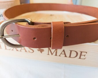 Coach Brass Buckle Chestnut Leather Belt - Etsy display picture 1