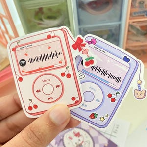 Custom Spotify Code Sticker: Music Lover Gift