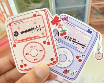 Custom Spotify Code Sticker: Music Lover Gift