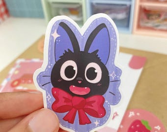 Sticker bezorgservice van Kiki | Jiji-kat, kawaii-animesticker