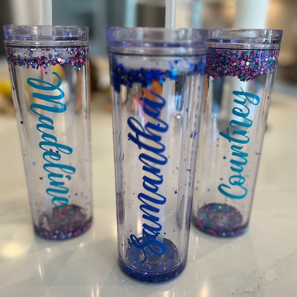 Floating Glitter Tumbler