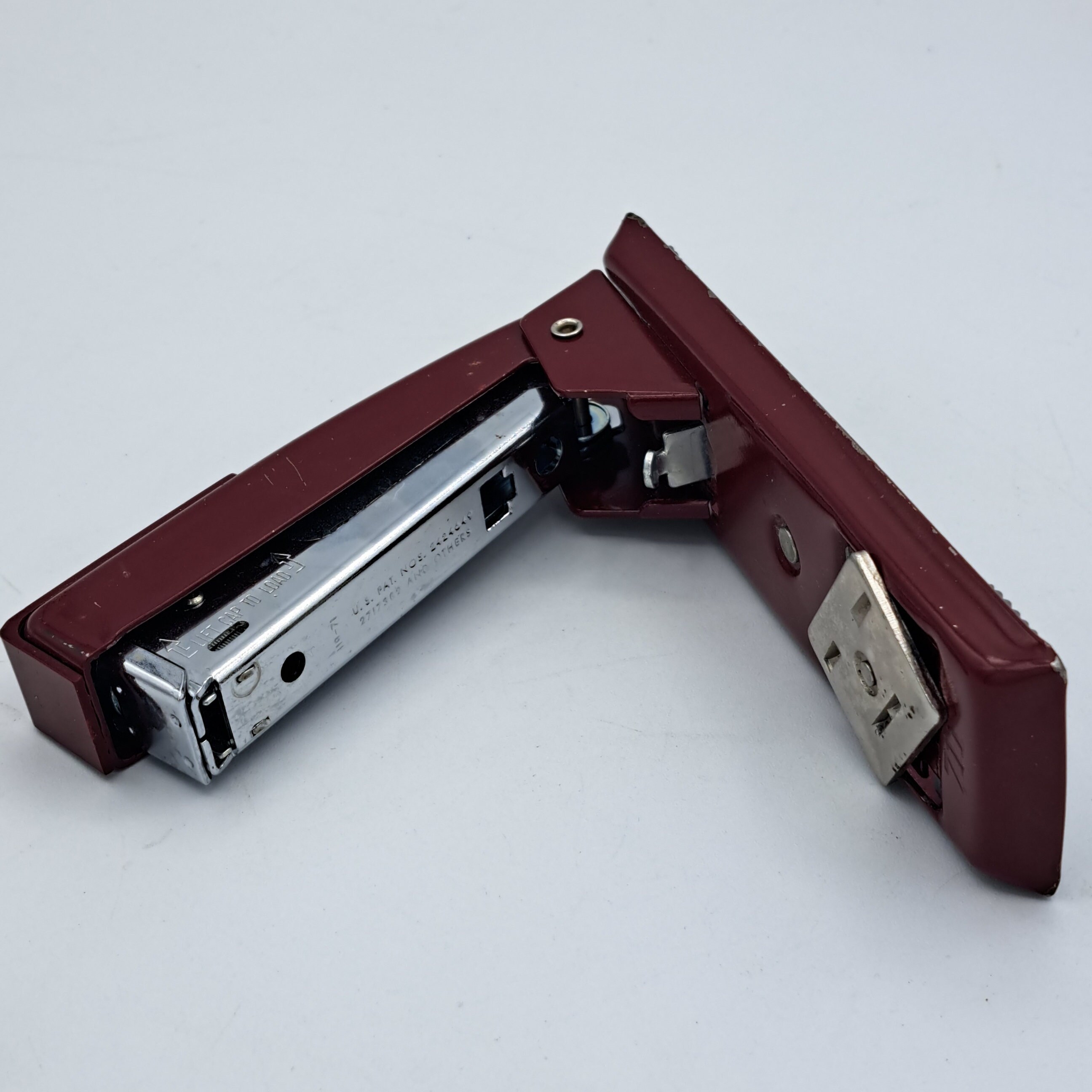 Maroon Red Stapler Vintage Swingline 711 Stapler - Office Supply Decor ...