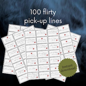 100 Cantadas para Paquerar – Bilhetes de Amor para Imprimir | Elogios Atrevidos | Download Digital para Encontros, Festas, Bares ou Presentes