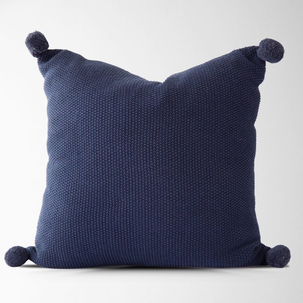 Navy Pillow Covers Etsy
