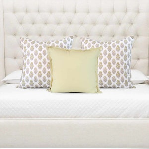 Set di cuscini decorativi per letto // Set di cuscini decorativi salvia per letto // Set di cuscini floreali per letto // Set di 3 cuscini decorativi // Vivienne