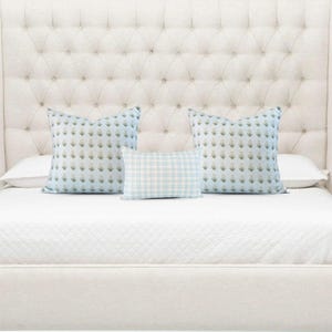 Throw Pillow Cover Set for Bed || Sky Decorative Pillow Set for Bed || Floral Throw Pillow Set for Bed || Throw Pillow Set of 3 || Arabella