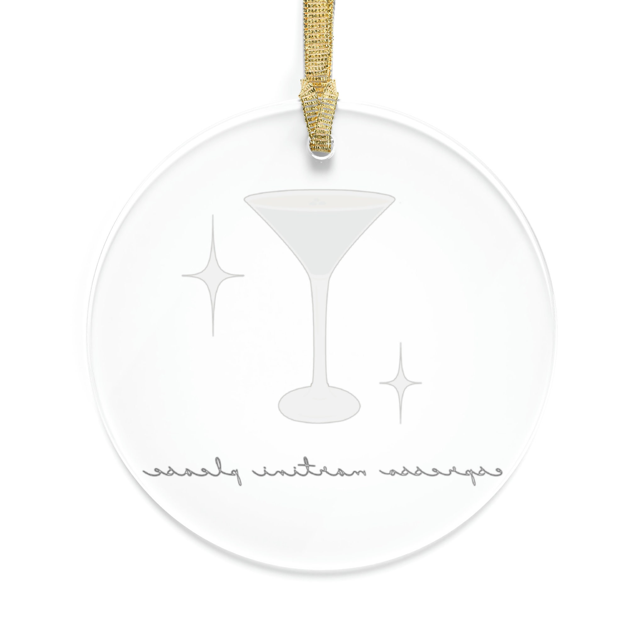 Espresso Martini Ornament, Espresso Martini, Martini Ornament, Martini