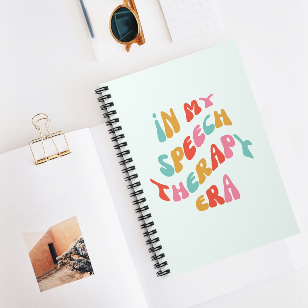 Speech Therapy Notebook Notebook SLP Notebook SLP in My Etsy