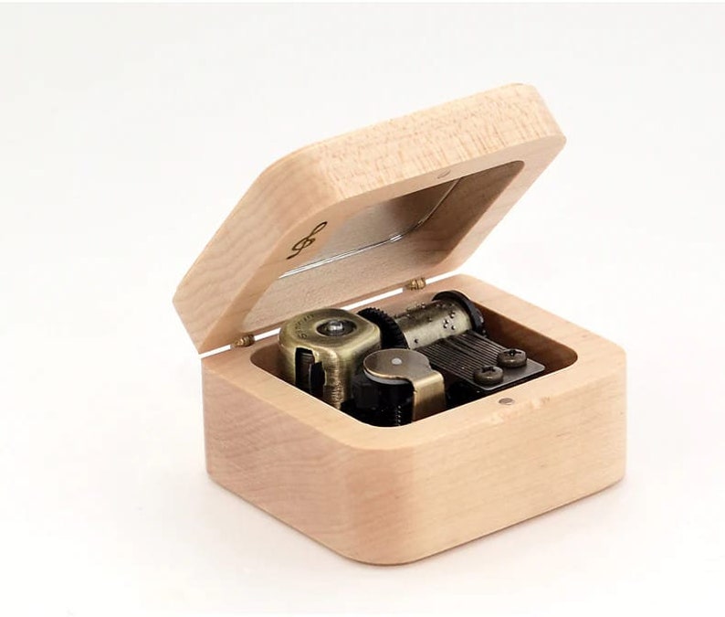 Custom Couple Wooden Music Box Gift Music Gift for Wife Etsy
