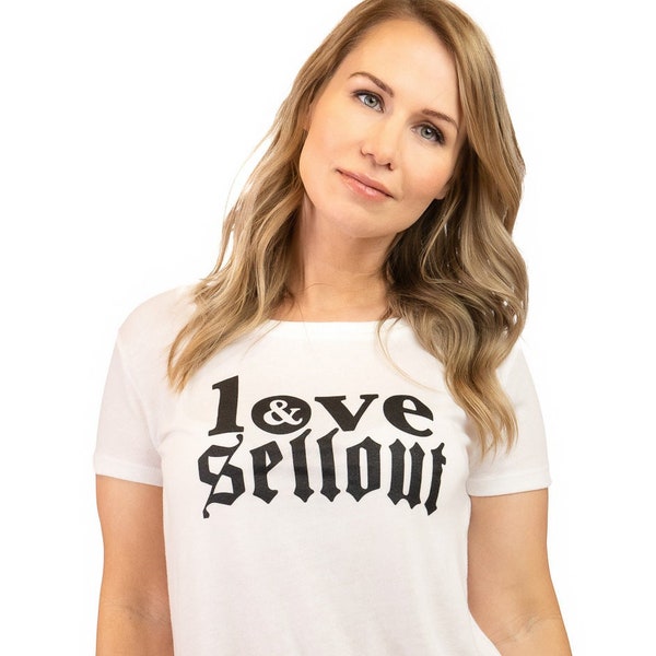 Love and Sellout Graphic Tee Sellout Rocker Punk Glam Shirt