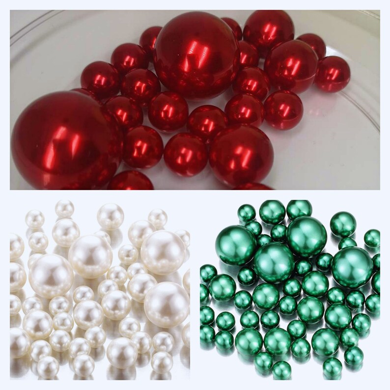 Floating Candle Vase Filler Christmas Table Centerpiece Etsy
