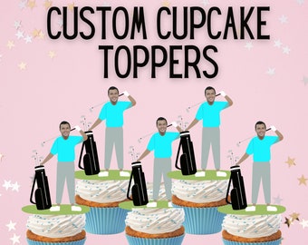 Customized Cupcake Toppers