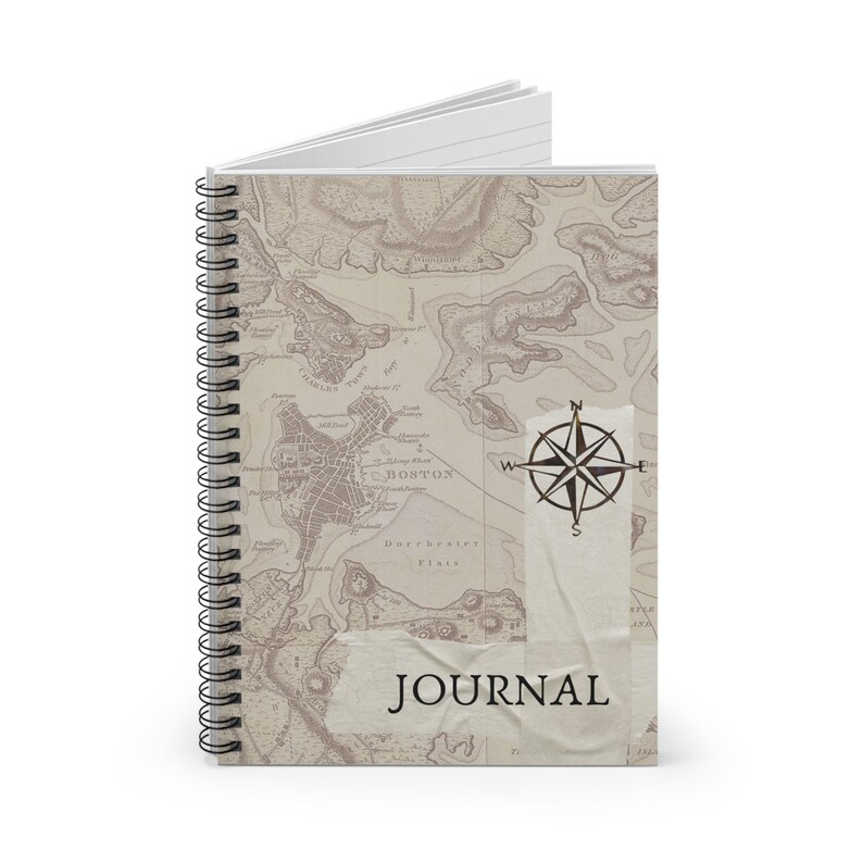 Vintage Spiral Notebook - Ruled Line - Etsy