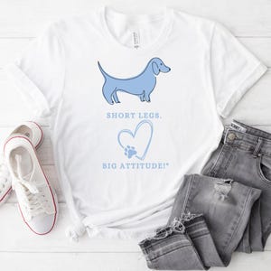 Dachshund T Shirt, Weiner Dog Tee, Funny Dog Lover Shirt, Cute Pet Owner Gift, Animal Graphic Top, Puppy Print Apparel, Dachshund Dad Shirt