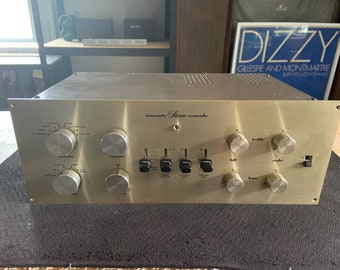 Vintage Marantz 7 tube preamplifier with original paperwork and extra parts four restoration