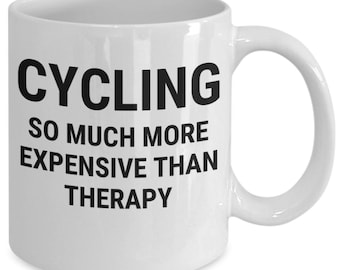 Taza de café divertida para ciclistas, regalo para ciclistas
