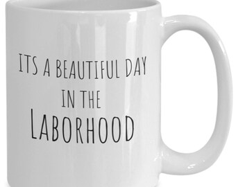 Taza de enfermera de Laborhood, regalo de enfermera ob