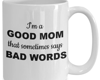 Taza "Buena Mamá", Regalo divertido para el Día de la Madre