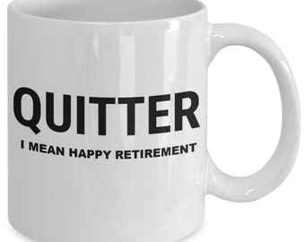 Taza para jubilados que se rinden, regalo divertido para jubilados