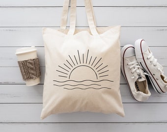 Retro Ocean Sun Shirt, Vintage Summer Beach Tee, Nature Sunrise Sunset Graphic Sweatshirt
