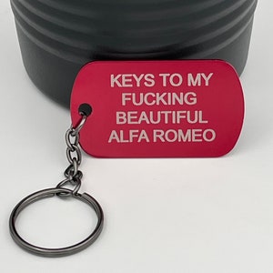 Alfa Romeo Keychain!!