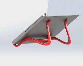 Laptop Stand 3D Print STL file Tablet Stand