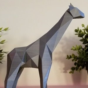 Papercraft Giraffe Paper 3D Template