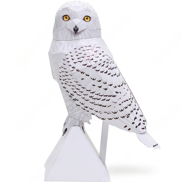 Papercraft Hedwig: DIY Owl Digital Pattern - Create Your Own Wizarding Companion
