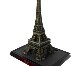 Papercraft DIY Eiffel Tower: Architectural Digital Pattern - Create Your Own Parisian Icon