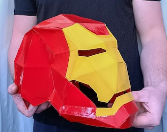 Papercraft iron man casco new arrivals