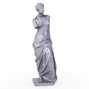 PaperCraft Venus Standbeeld Sculptuur Papier 3D-sjabloon