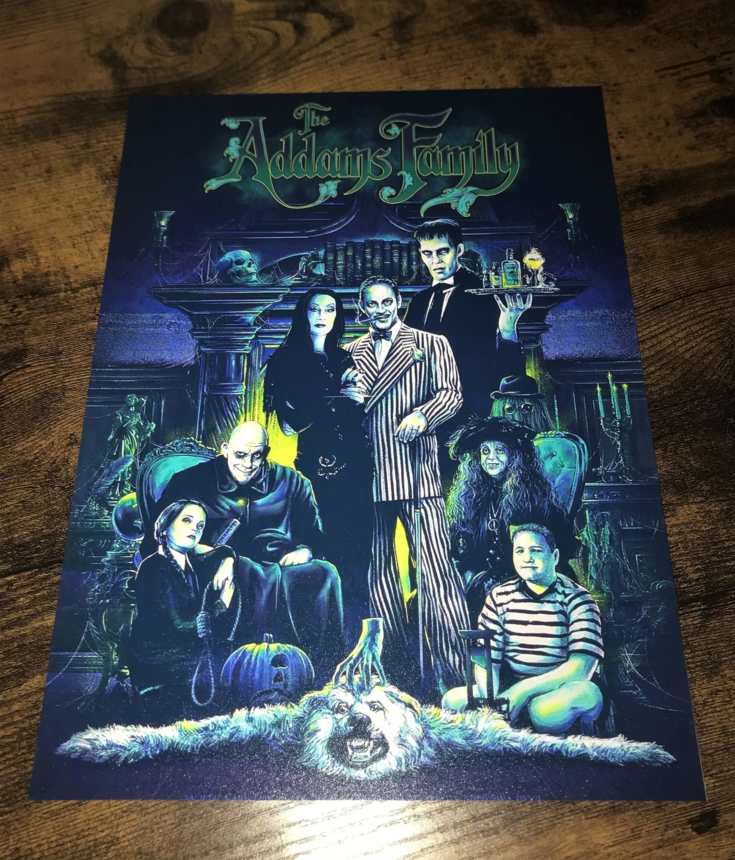 Poster for Sale avec l'œuvre « Poupée de dessin animé mercredi Addams » de  l'artiste Elegant-Advice