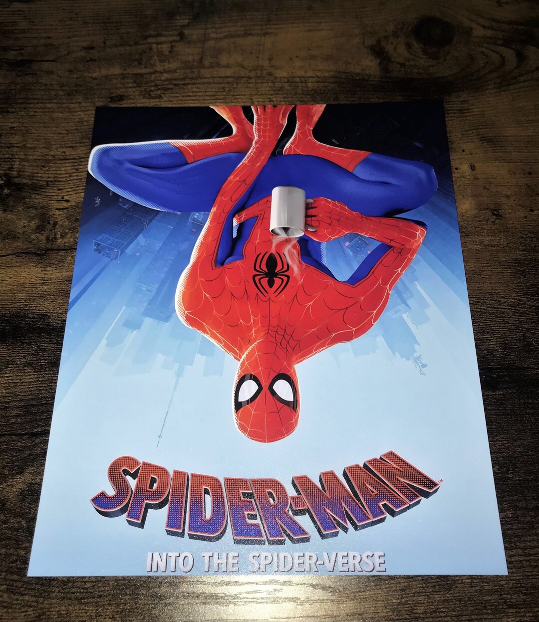 Spider-man Poster Print Into the Spider-verse 10x8 - Etsy