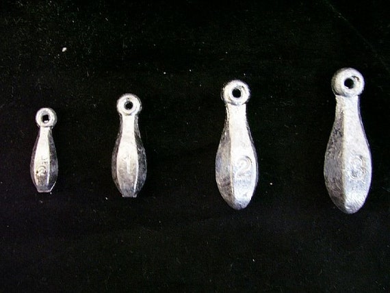 24 1/8 Oz Bank Fishing Sinkers Weights