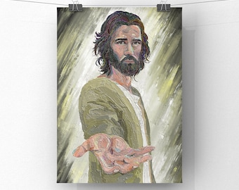 Jesus Christ Fine Art - Instant Download - Original Artwork - “Bringer of Light”
