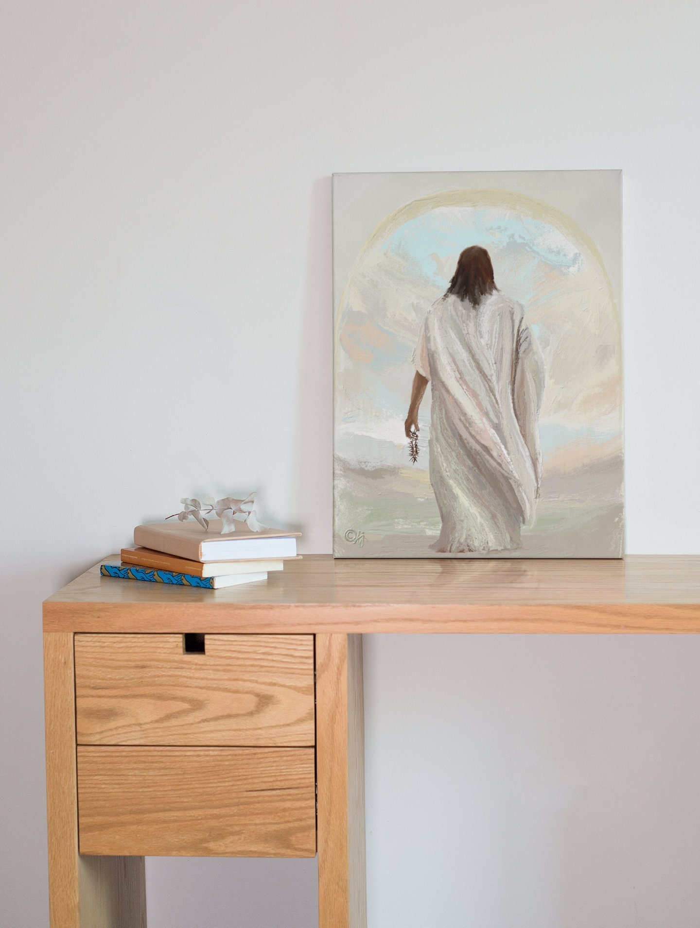 Jesus Christ Fine Art - Canvas Print - Original Artwork - “He Is Not Here”
