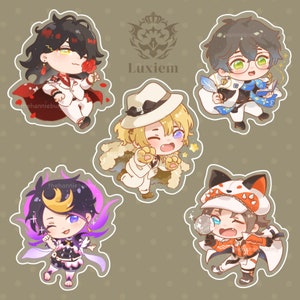 Nijisanji EN Luxiem Acrylic Charm