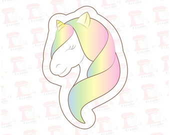 Pearl White 'Unicorn' Cookie Cutter