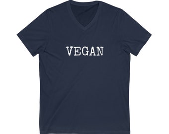 Vegan/FTAnimals both sides Unisex V-Neck Tee