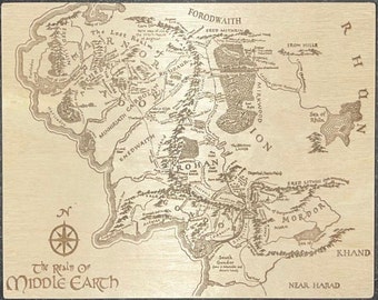 Map Of Middle Earth Hand Drawn And Aged Etsy Il 340x270.5235600614 35zb 