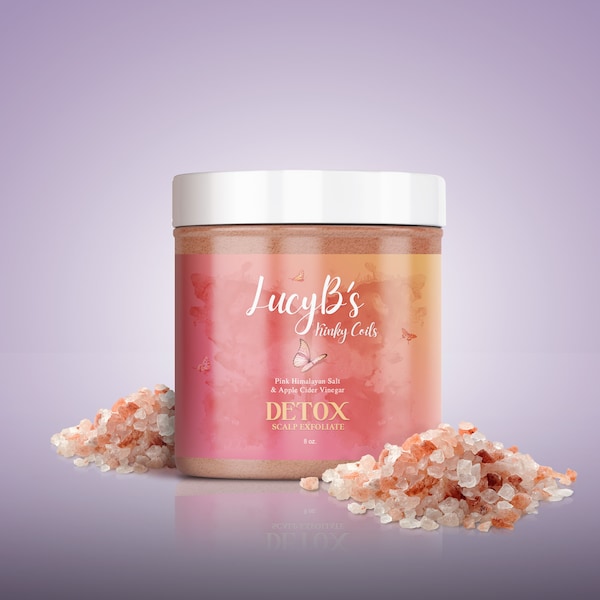 Apple Cider Vinegar & Pink Himalayan Salt Scalp Exfoliant - Scrub