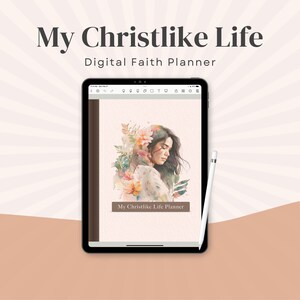 My Christlike Life Planner | Digital Christian Planner